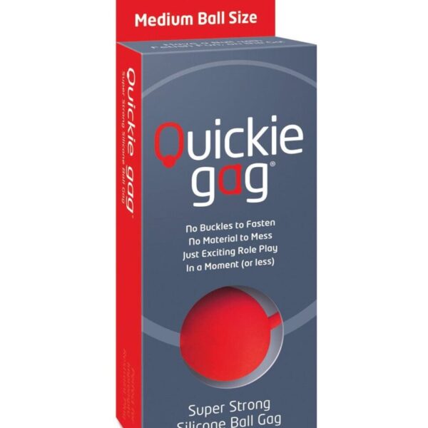 Quickie Ball Gag Medium - Red