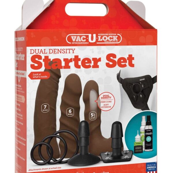 Vac-U-Lock Dual Density Starter Set - Chocolate