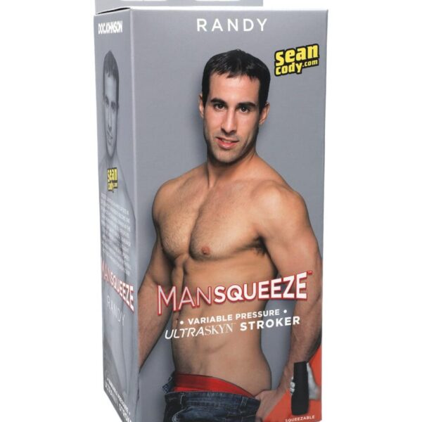 Man Squeeze ULTRASKYN Ass Stroker - Randy