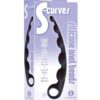 The 9's S-Curved Silicone Anal Beads