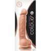 Colours Dual Density 5" Dildo - White