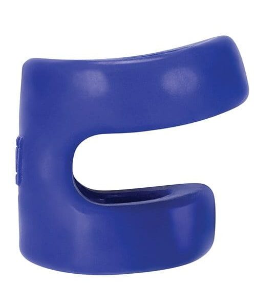 Hunky Junk Connect Cock Ring w/Balltugger - Cobalt