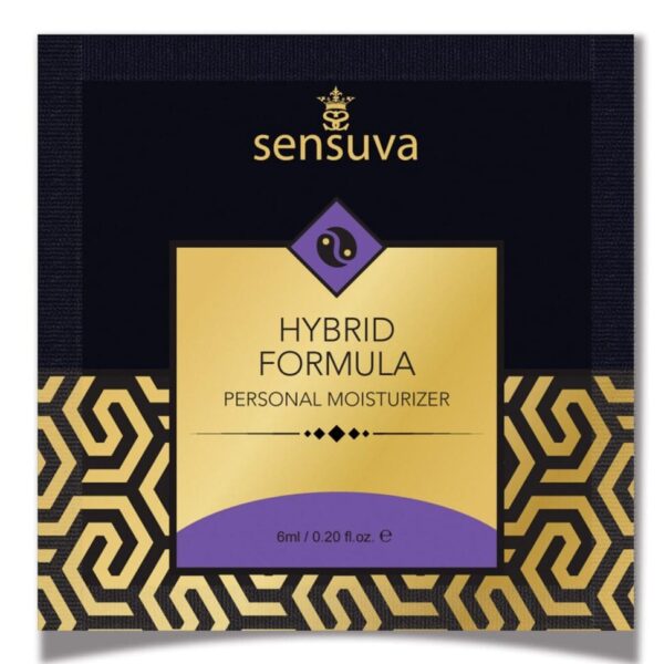 Sensuva Hybrid Personal Moisturizer Single Use Packet - 6 ml Unscented