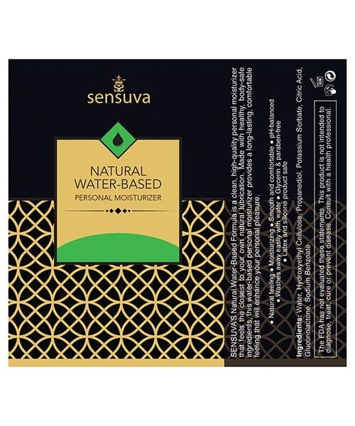 Sensuva Natural Water-Based Personal Moisturizer - 4.23 oz Apple Candy