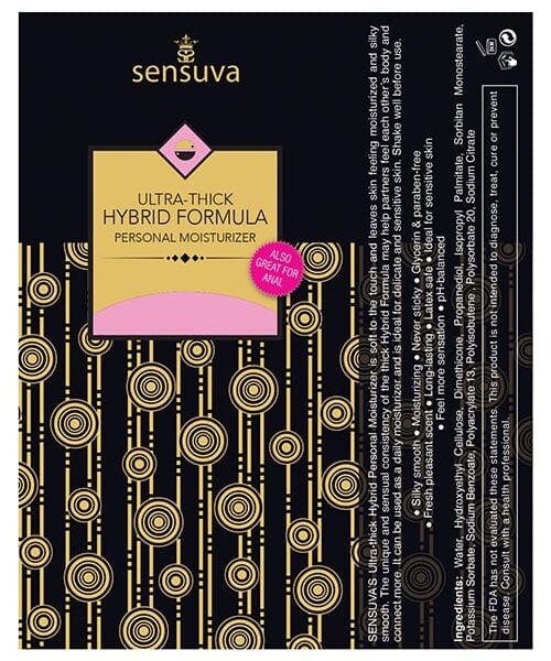 Sensuva Ultra Thick Hybrid Personal Moisturizer - 3.38 oz Cotton Candy