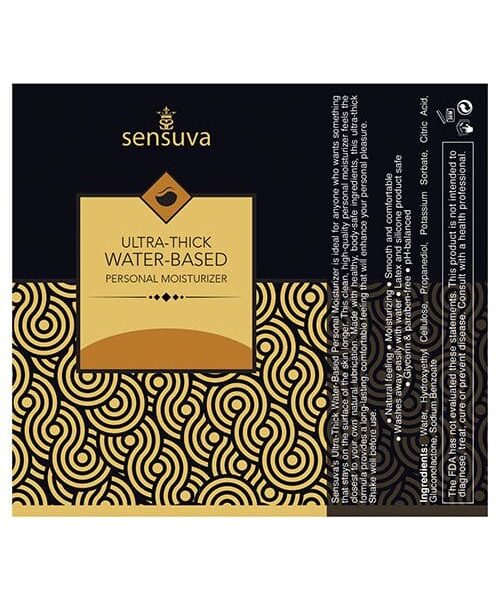 Sensuva Ultra Thick Water Based Personal Moisturizer - 1.93 oz Salted Caramel