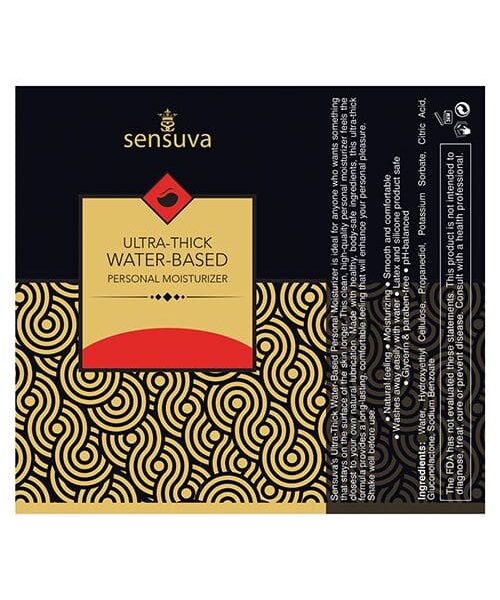 Sensuva Ultra Thick Water Based Personal Moisturizer - 1.93 oz Strawberry