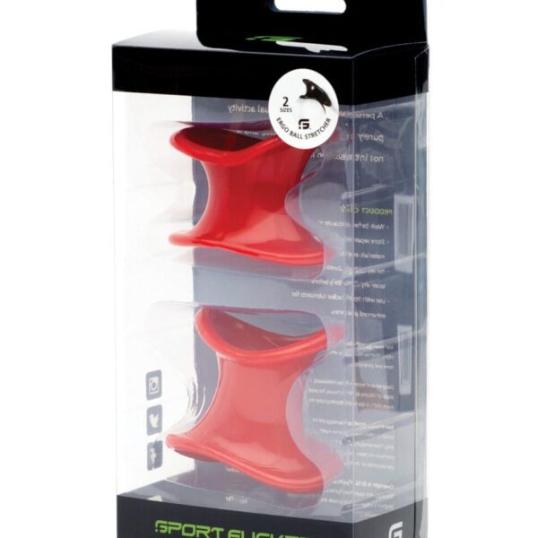 Sport Fucker Ergonomic Ball Stretcher Kit - Red