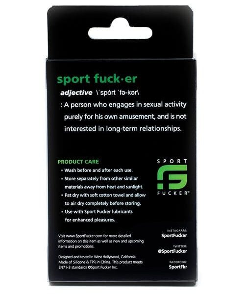 Sport Fucker Half Pipe - Black