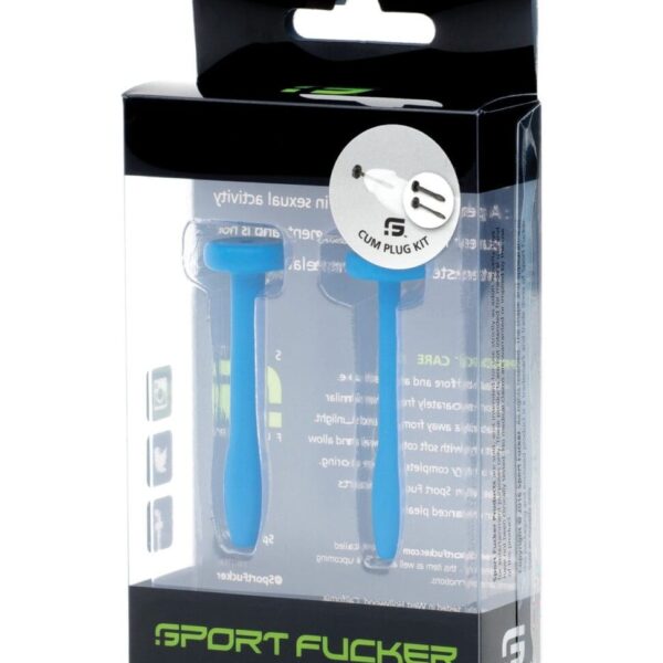 Sport Fucker Cum Plug Kit - Blue