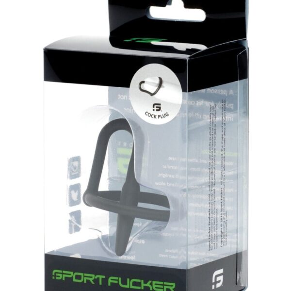 Sport Fucker Cock Plug - Black