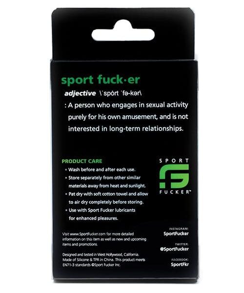 Sport Fucker Cock Plug - Black