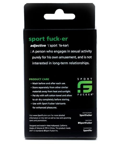 Sport Fucker Chubby Cockring - Black