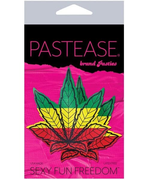 Pastease Marijuana Leafs - Rasta O/S