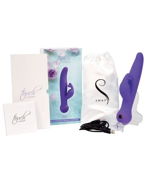 Touch by Swan Trio Clitoral Vibrator - Purple