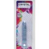 Crystal Jellies 6" Anal Starter - Clear