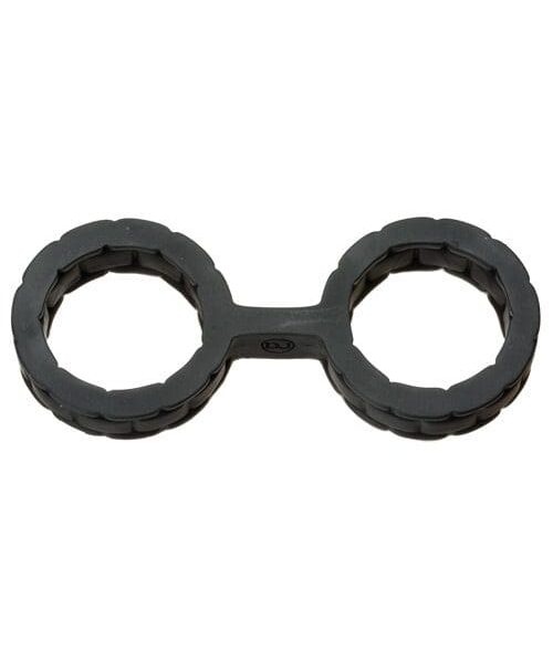 Japanese Bondage Silicone Cuffs Small - Black