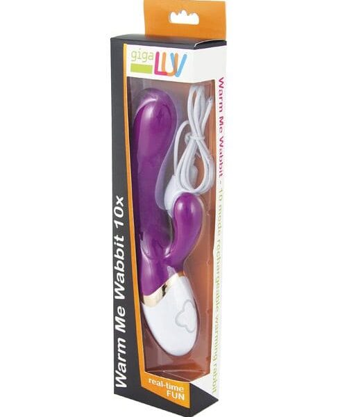 GigaLuv Warm Me Wabbit - 10 Functions Purple