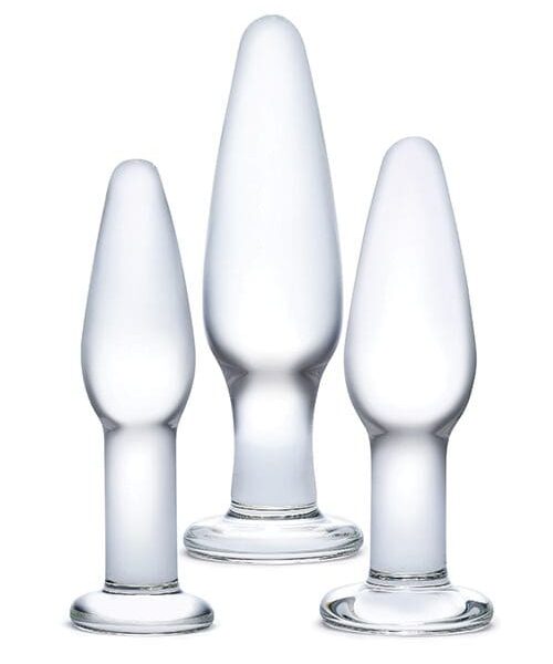 Glas 3 pc Glass Anal Training Kit