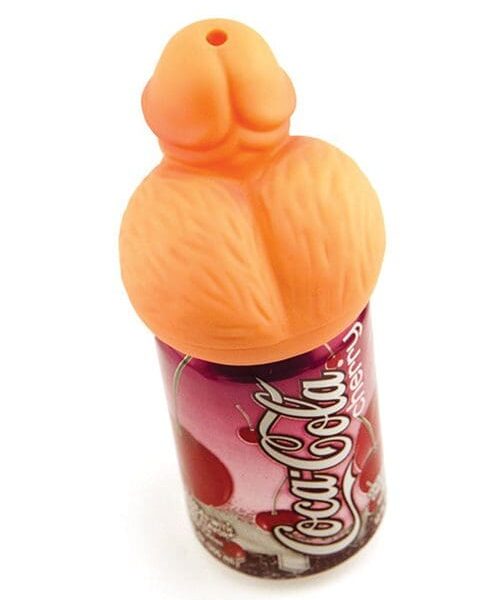 Pecker Beer Can Topper