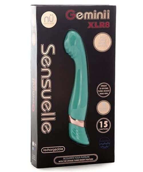 Sensuelle Geminii XLR8 Turbo Boost G Spot - Electric Blue