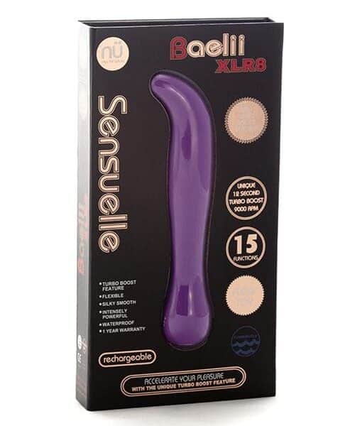 Sensuelle Baelii Flexible G Spot XLR8 Turbo Boost - Ultra Violet