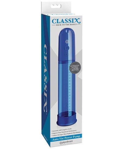 Classix Auto Vac Power Pump - Blue