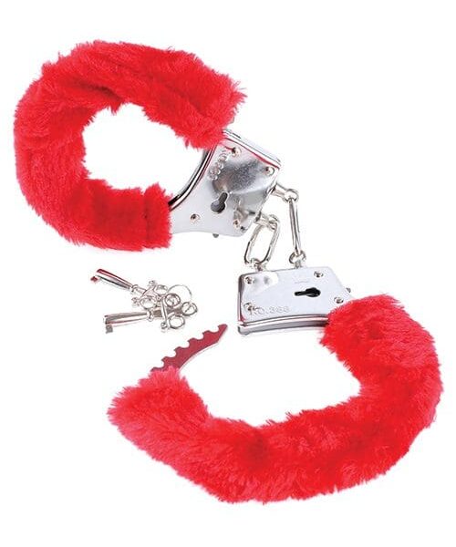 Fetish Fantasy Series Beginner's Furry Cuffs - Red