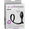 Anal Fantasy Ass-Gasm Cockring Beginners Plug - Black