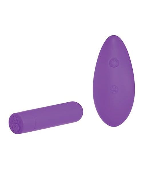 Fantasy for Her Rechargeable Remote Control Bullet - Purple