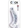 King Cock Clear 7.5" Cock w/Balls