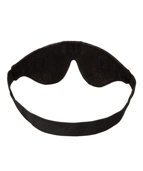 Scandal Black Out Eyemask - Black/Red