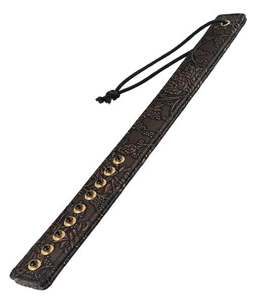 Spartacus Paddle w/Gems - Brown Floral Print