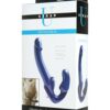 Revolver II Strapless Strap on G-Spot Dildo - Blue