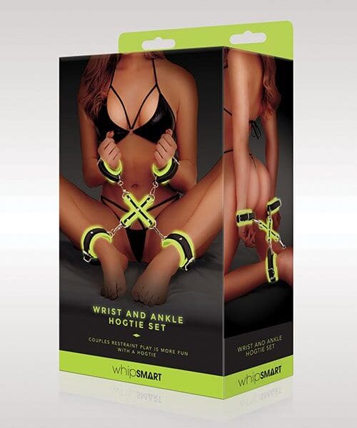 Whip Smart Glow in the Dark Wrist & Ankle Hogtie Set