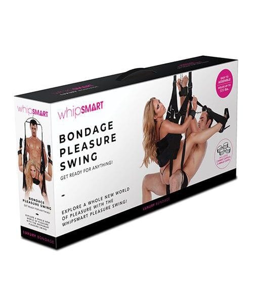 Whip Smart Bondage Pleasure Swing - Black