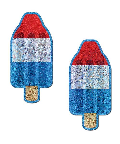 Pastease Premium Bomb Pop - Red/White/Blue O/S