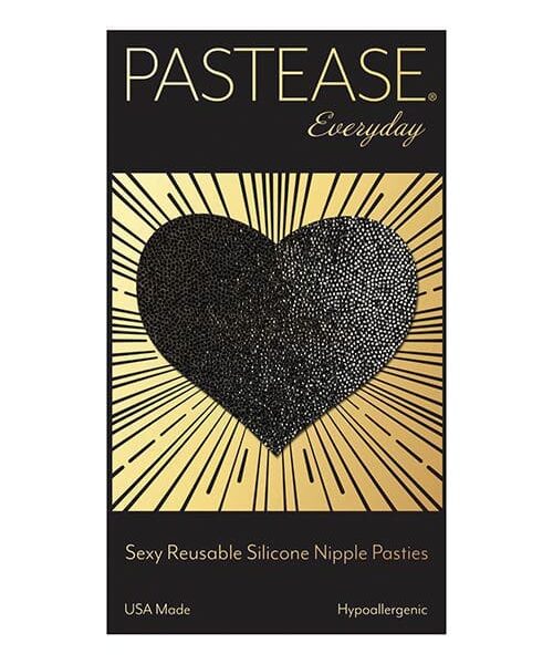 Pastease Reusable Liquid Heart - Black O/S