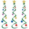 Holiday Tree Whirls Décor - Multi Color