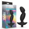 Blush Anal Adventures Platinum Silicone Vibrating Prostate Massager 04 - Black