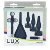 Lux Active Equip Silicone Anal Training Kit - Dark Blue