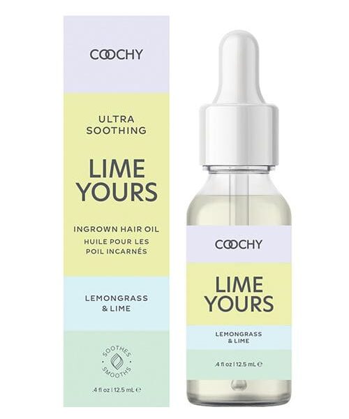 COOCHY Ultra Soothing Ingrown Hair Oil - .5 oz Lemongrass Lime