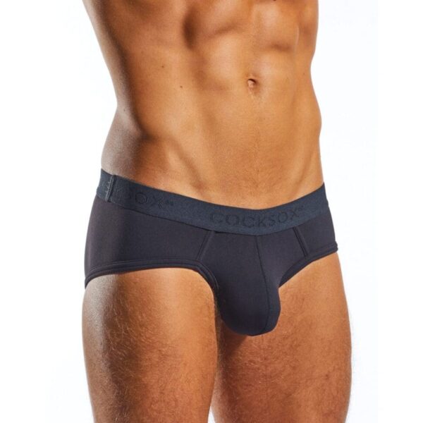 Cocksox Contour Pouch Sports Brief Black MD