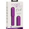 Pocket Rocket Elite Rechargeable w/Removable Sleeve - Purple