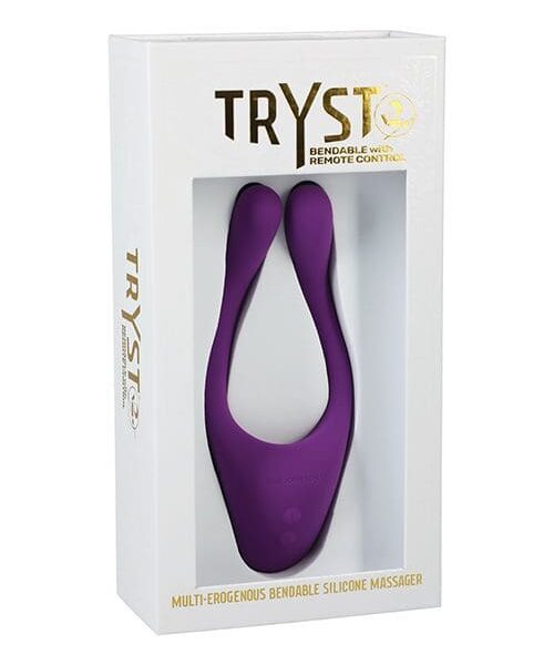 Tryst V2 Bendable Multi Zone Massager w/Remote - Purple