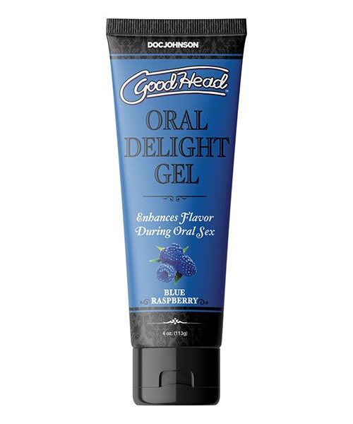 GoodHead Oral Delight Gel - 4 oz Blue Raspberry