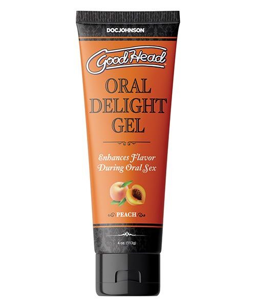 GoodHead Oral Delight Gel - 4 oz Peach