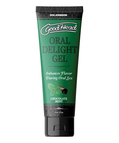 GoodHead Oral Delight Gel - 4 oz Chocolate Mint