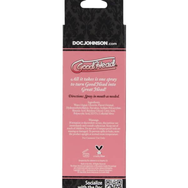 GoodHead Juicy Head Dry Mouth Spray - 2 oz Pink Lemonade