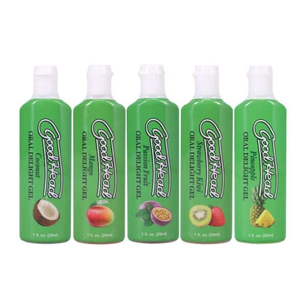 GoodHead Tropical Fruits Oral Delight Gel - Asst. Flavors Pack of 5